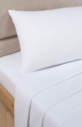 CRISA Percale Fitted Sheets 50/50 polyester & cotton